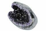Wide, Sparkling Purple Amethyst Geode - Uruguay #379329-2